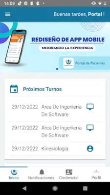 Portal de Pacientes android App screenshot 7